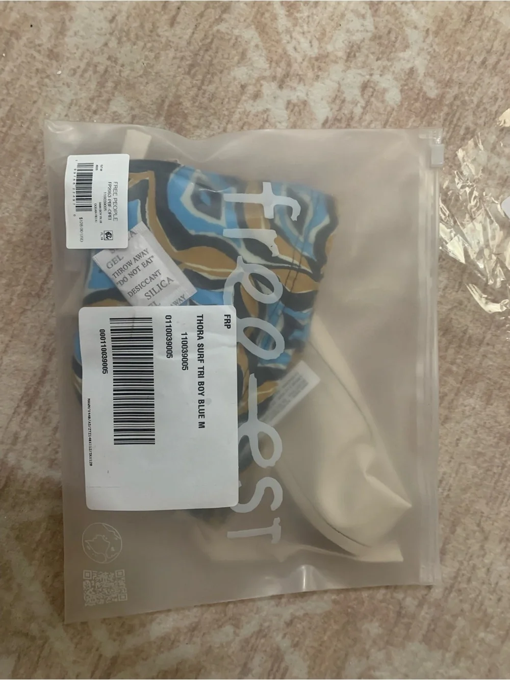 Women's Patterned Bikini Top